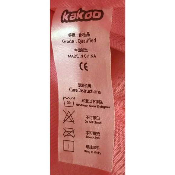 Kakoo Toddler Girl's Pink Cat Backpack One Size Plush Soft - Picture 4 of 5
